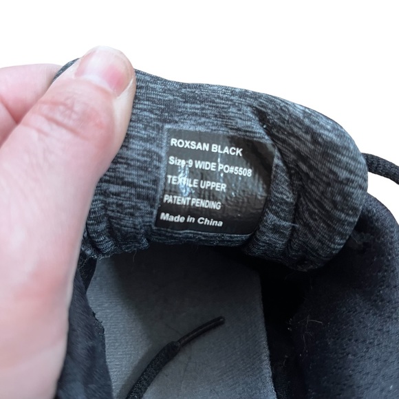 Abeo Black “Aero Roxan” Breathable Mesh Athletic Sneaker - Picture 12 of 12